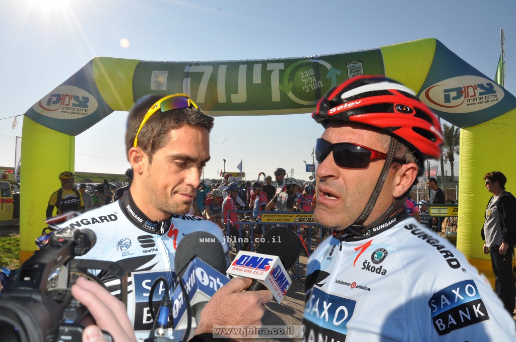 ايام زمان- حين شارك راكب الدراجة الهوائية المعلاوي المحترف ميلاد دحبور برفقة الدراج العالمي الاسباني البرتو كونداتور