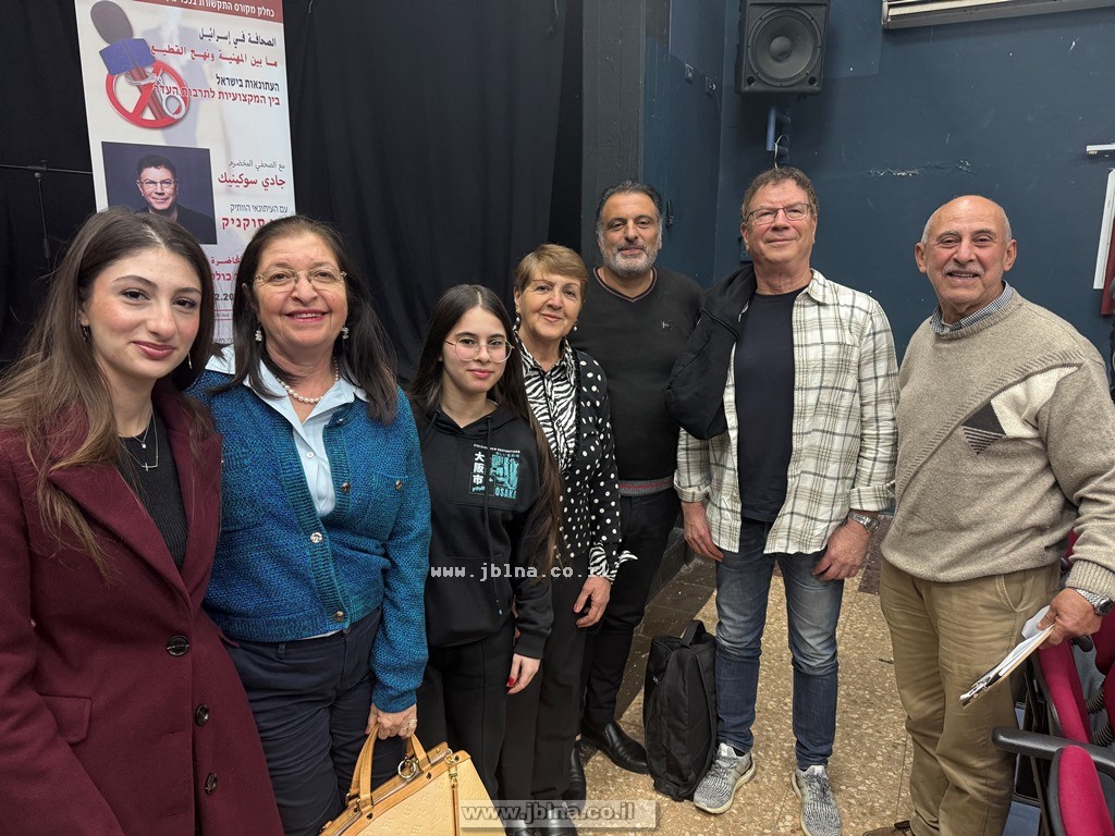 معليا- محاضرة قَيّمة للأعلامي المرموق גדי סוקניק حول صحافة -القطيع- في دولة إسرائيل