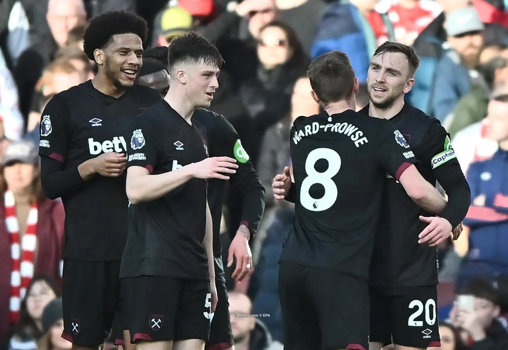 وست هام يقدم هدية لليفربول بإسقاط آرسنال