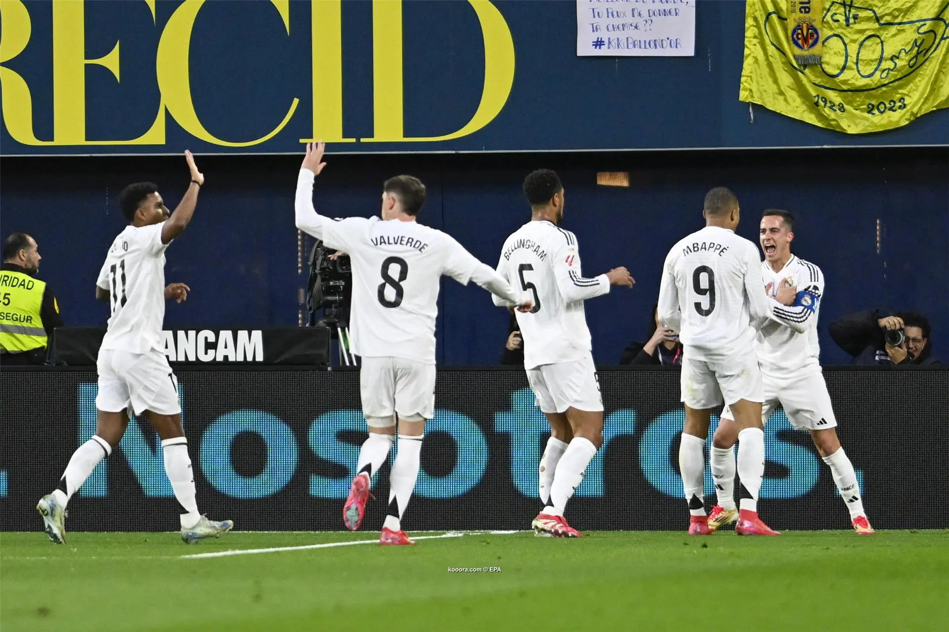  ريال مدريد يعاقب فياريال وينقض على الصدارة