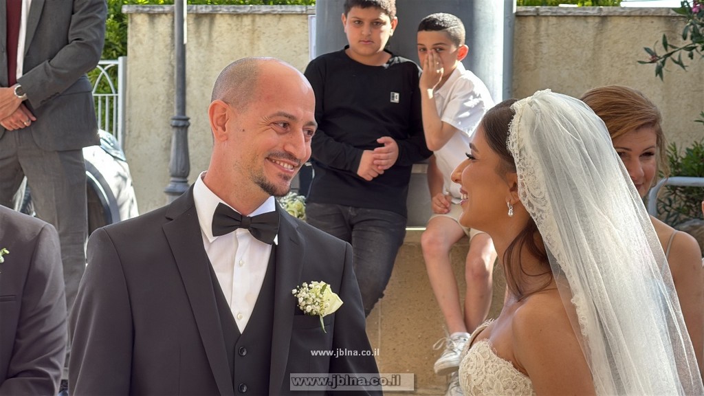 مُقتطف صور انيق من اكليل العروسين نبيل زند وهيا سويد- بالرفاء والبنين