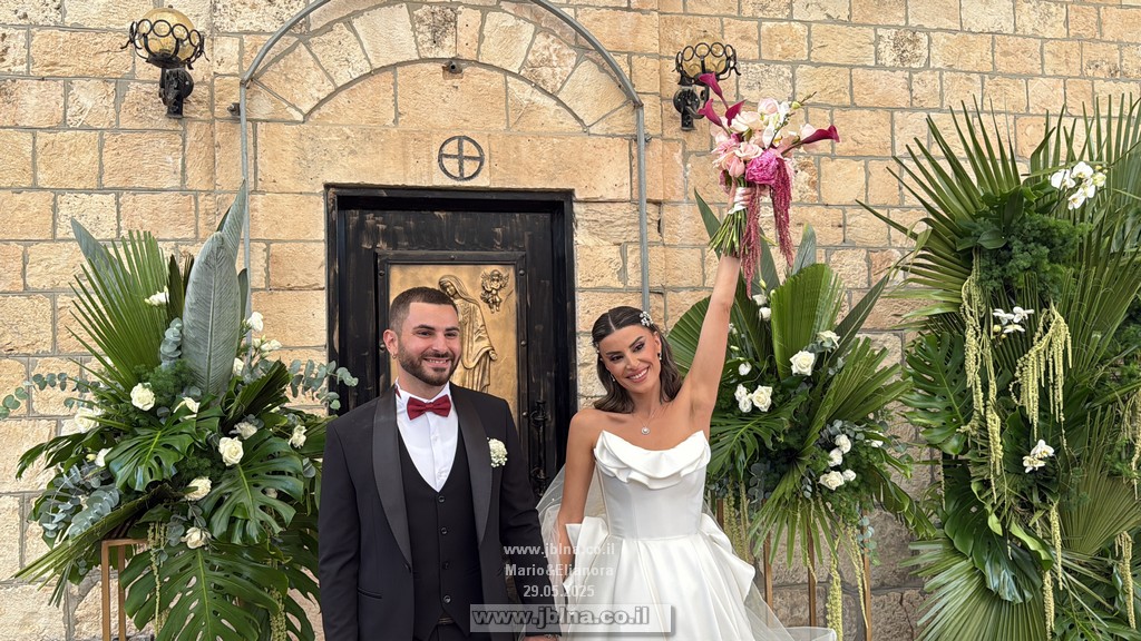 سهراتنا – اكليل العروسين ماريو & اليانورا.. والى عِش الزوجية المتين- الف مبارك